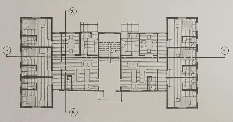 3-Bedroom Apartment (Presentation Drawing)