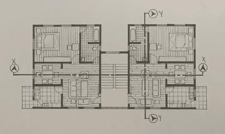 1-Bedroom Apartment (Presentation Drawing)